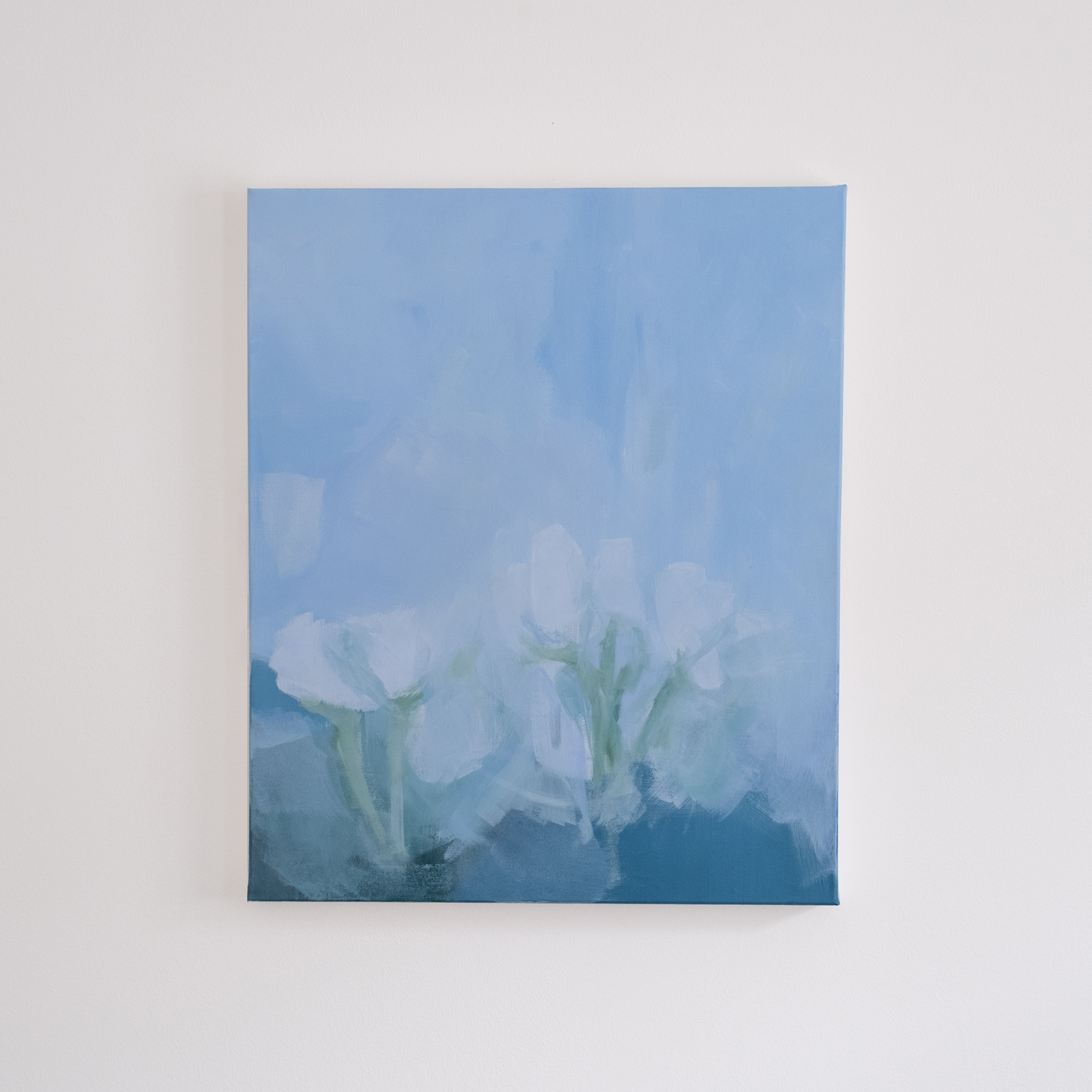 Afternoon © COPYRIGHT Natasha Denness (painting of blue flowers)